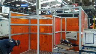 welding booth 1a